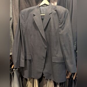 Jos. A. Bank Men's Brown Windowpane Sport Coat. 50R